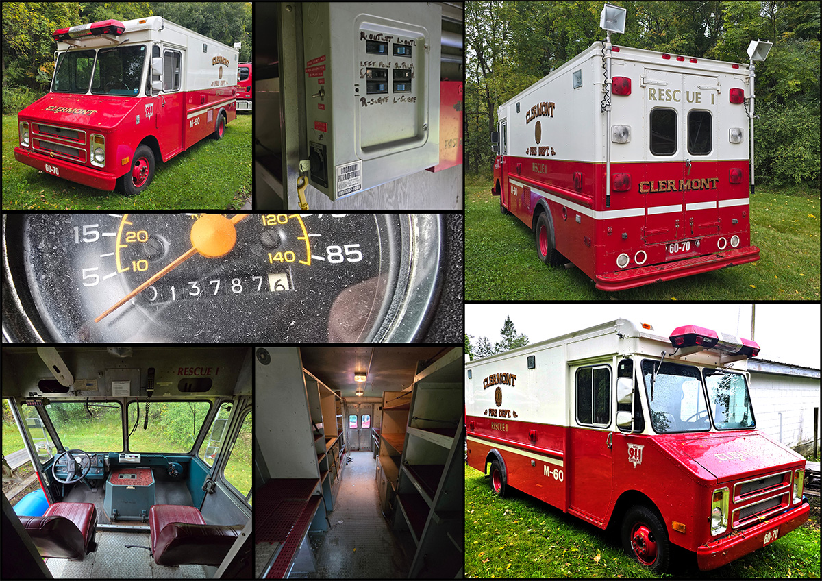 1987 GMC P3500 step van photo montage